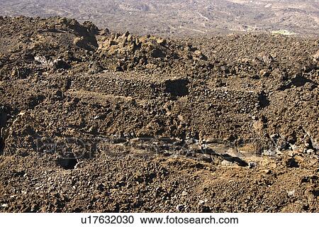 Aerial view of lava rock filled terrain in Maui, Hawaii. View Large Photo Image Stock Image - Aerial view of lava rock filled terrain in Maui, Hawaii.. Fotosearch