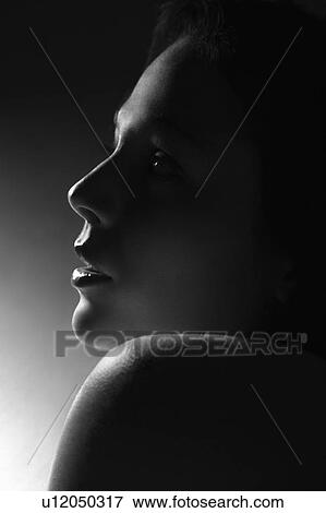 Woman profile View Large Photo Image Stock Photo - Woman profile. Fotosearch