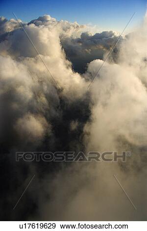 Above clouds with blue sky View Large Photo Image Stock Photo - Above clouds with blue sky. Fotosearch