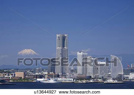 Minatomirai View Large Photo Image Stock Photo - Minatomirai. Fotosearch