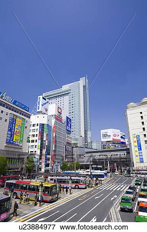 Shibuya View Large Photo Image Stock Photo - Shibuya. Fotosearch