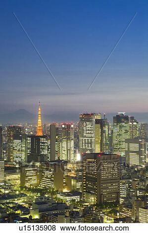 Stock Photo - Shiodome. Fotosearch