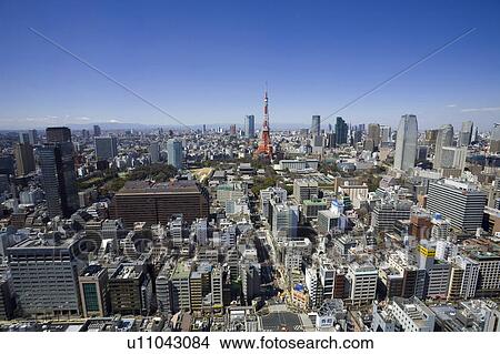 Tokyo tower View Large Photo Image Picture - Tokyo tower. Fotosearch