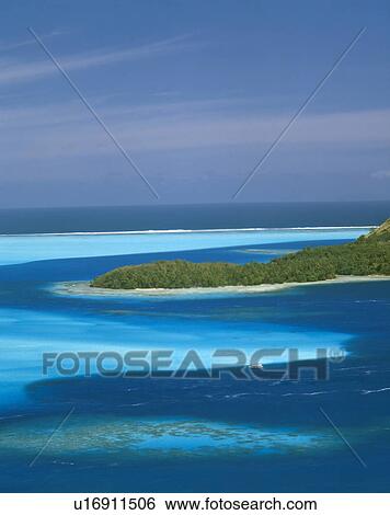 Bora Bora View Large Photo Image Stock Photograph - Bora Bora. Fotosearch