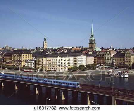 Gamla Stan View Large Photo Image Stock Image - Gamla Stan. Fotosearch