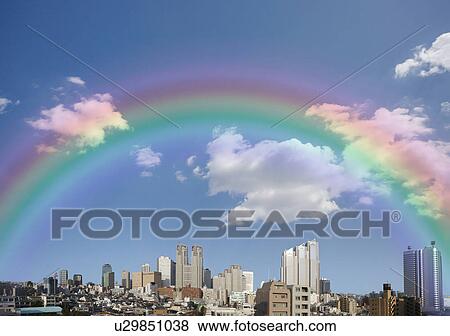 Stock Photo - Rainbow. Fotosearch