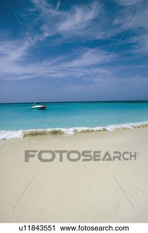 Boat in the sea View Large Photo Image Stock Image - Boat in the sea. Fotosearch