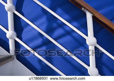 Close-up of the hand rail of a sailing ship View Large Photo Image Stock Image - Close-up of the hand rail of a sailing ship. Fotosearch