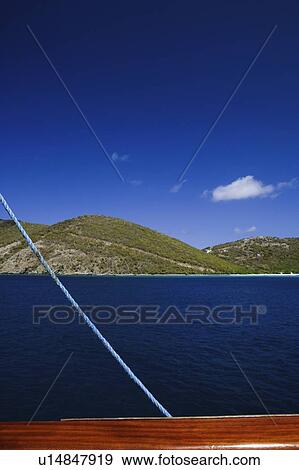 Close-up of wooden railing of a boat View Large Photo Image Stock Photo - Close-up of wooden railing of a boat. Fotosearch
