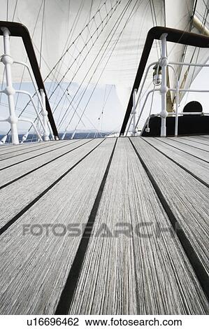 Deck of a sailing ship View Large Photo Image Stock Image - Deck of a sailing ship. Fotosearch