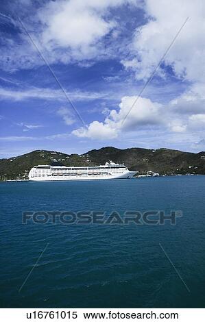 Ferry in the sea View Large Photo Image Stock Photography - Ferry in the sea. Fotosearch