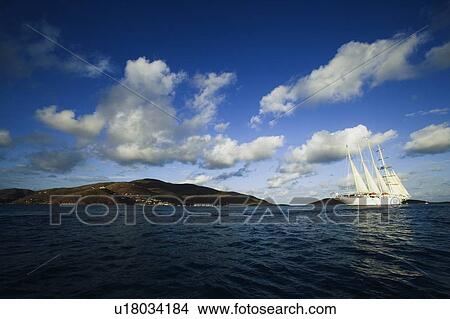 Sailing ship in the sea View Large Photo Image Picture - Sailing ship in the sea. Fotosearch