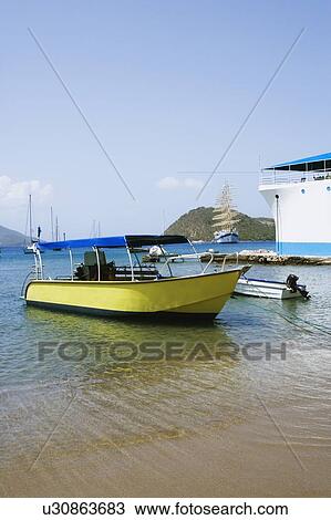 Boats in the sea View Large Photo Image Stock Image - Boats in the sea. Fotosearch