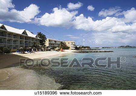 Buildings on the beach View Large Photo Image Stock Photograph - Buildings on the beach. Fotosearch