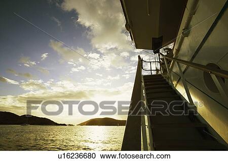 Cruise ship in the sea View Large Photo Image Stock Image - Cruise ship in the sea. Fotosearch