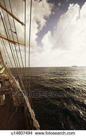 Ship sailing in the sea View Large Photo Image Picture - Ship sailing in the sea. Fotosearch