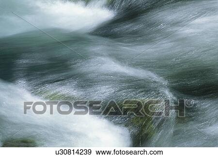 Stock Photo - "Rapid River, Aomori, Japan". Fotosearch