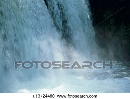 Stock Image - "Waterfall, Aomori, Japan". Fotosearch