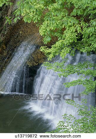 Stock Image - "Waterfall, Gifu, Japan". Fotosearch