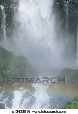 "Waterfall, Tochigi, Japan" View Large Photo Image Stock Photograph - "Waterfall, Tochigi, Japan". Fotosearch