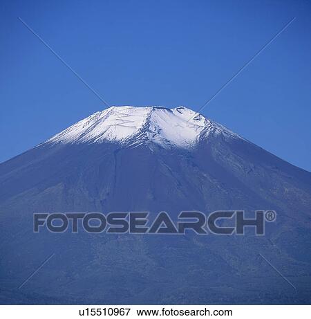 "Mt. Fuji And Blue Sky, Yamanashi, Japan" View Large Photo Image Stock Photo - "Mt. Fuji And Blue Sky, Yamanashi, Japan". Fotosearch