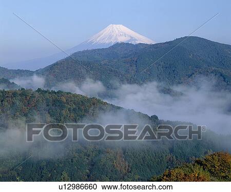 "Mt. Fuji And Cloud, Shizuoka, Japan" View Large Photo Image Stock Image - "Mt. Fuji And Cloud, Shizuoka, Japan". Fotosearch