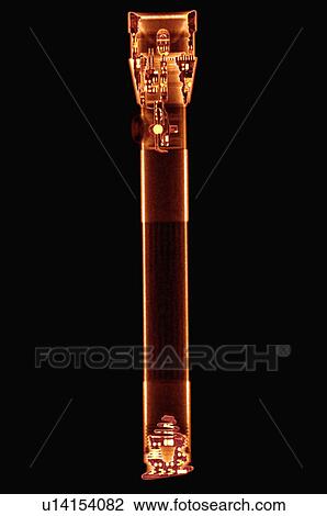 Stock Image - X-ray Image, Flashlight. Fotosearch
