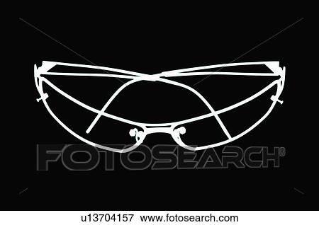 Stock Photo - X-ray Image, Glasses. Fotosearch