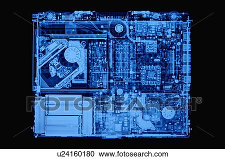 X-ray Image, Laptop View Large Photo Image Stock Image - X-ray Image, Laptop. Fotosearch