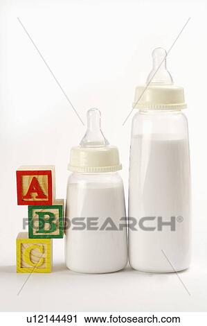 Baby Bottle, Block, View Large Photo Image Stock Image - Baby Bottle, Block, . Fotosearch