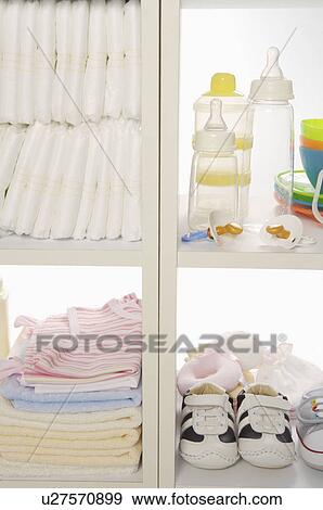 Stock Photo - Baby products. Fotosearch