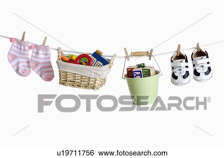 Baby products View Large Photo Image Stock Photograph - Baby products. Fotosearch
