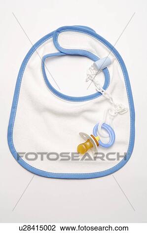 Pacifier, Bib View Large Photo Image Stock Image - Pacifier, Bib. Fotosearch