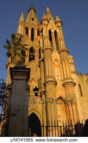 Stock Photography - A church with intricate carving. Fotosearch