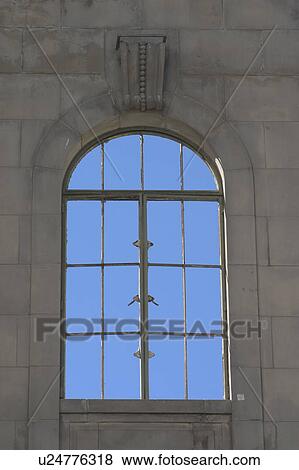 Arched window View Large Photo Image Stock Photo - Arched window. Fotosearch