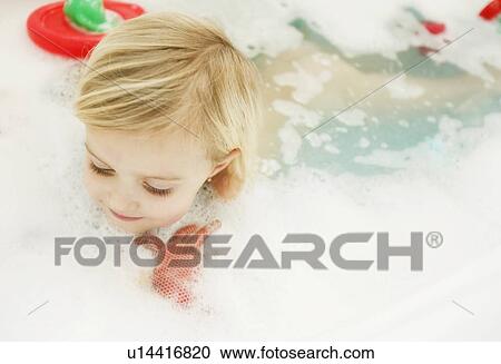 Child in bathtub View Large Photo Image Stock Image - Child in bathtub. Fotosearch