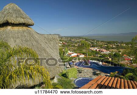 Stock Image - Countryside scenery abroad. Fotosearch
