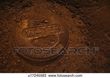 Cover to city water system View Large Photo Image Stock Image - Cover to city water system. Fotosearch