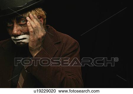 Stock Image - Fear and anxiety. Fotosearch