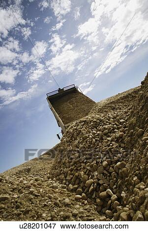 Stock Photo - gravel pile. Fotosearch