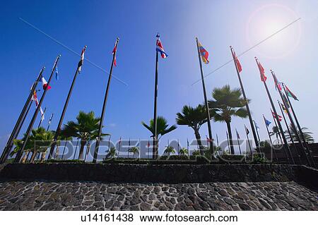 Stock Photo - Group of flags. Fotosearch