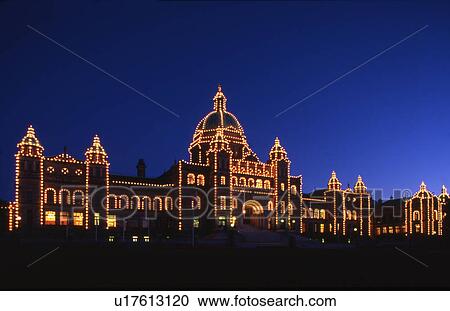 Illuminated imposing buildings View Large Photo Image Stock Image - Illuminated imposing buildings. Fotosearch