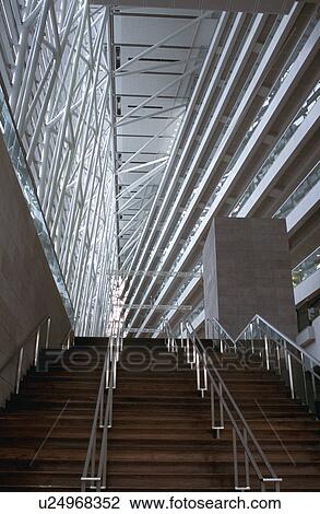 Stock Image - Large building interior. Fotosearch