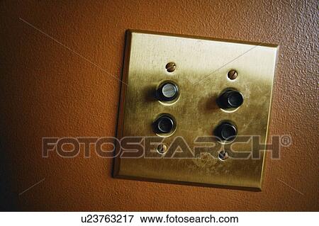 Stock Photo - Light switch. Fotosearch