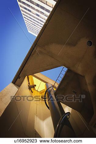 Looking up through a building to outside View Large Photo Image Stock Image - Looking up through a building to outside. Fotosearch
