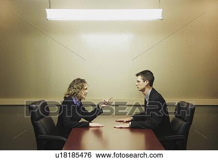 Stock Photograph - Making a point. Fotosearch