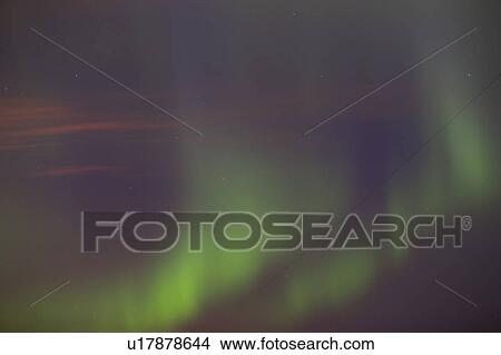 Picture - Northern lights. Fotosearch