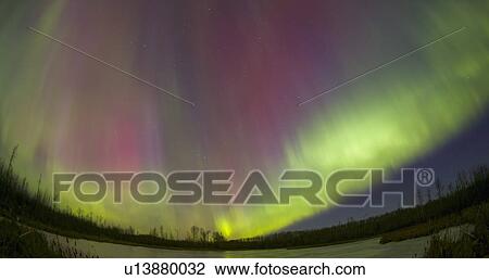 Stock Image - Northern Lights. Fotosearch