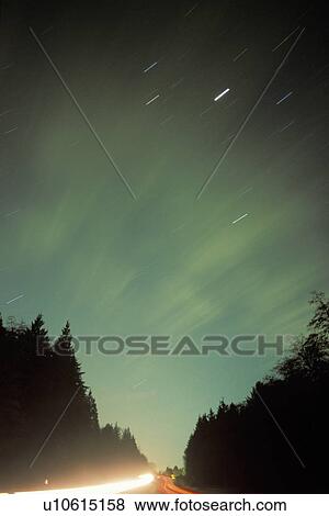 Stock Photo - Northern lights. Fotosearch