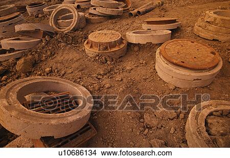 Picture - On a building site. Fotosearch